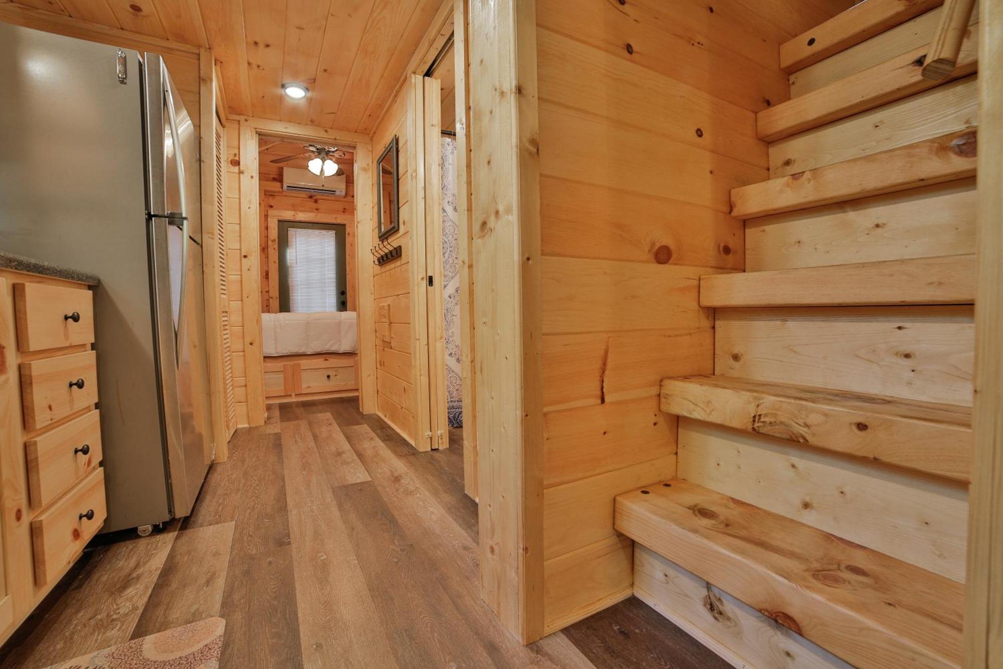 Tiny Cabin Village Private Hot Tub Lynda Cabin Chattanooga Ngoại thất bức ảnh