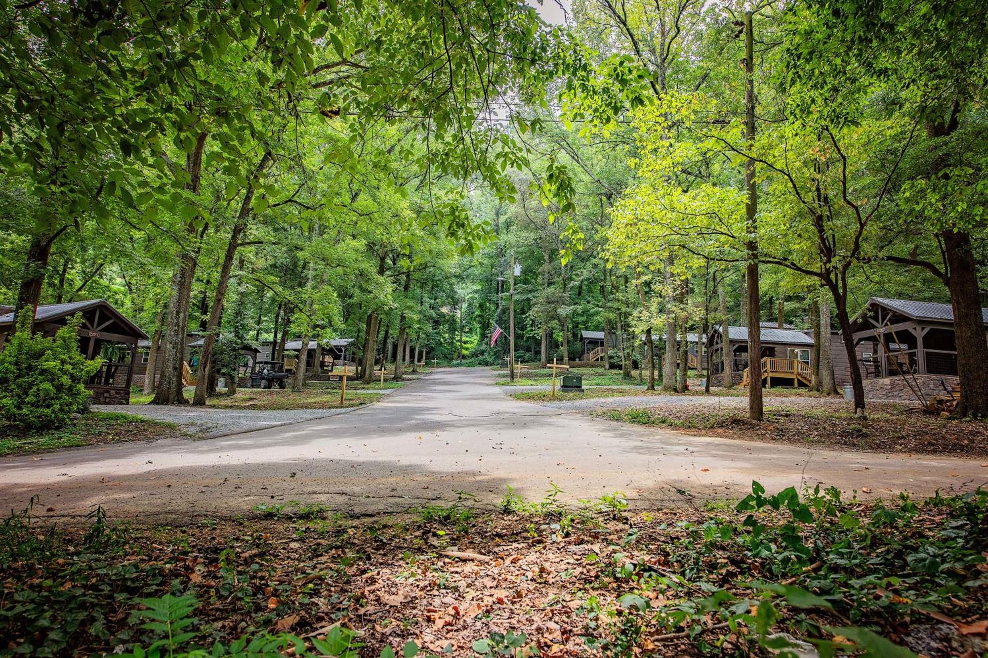 Tiny Cabin Village Private Hot Tub Lynda Cabin Chattanooga Ngoại thất bức ảnh